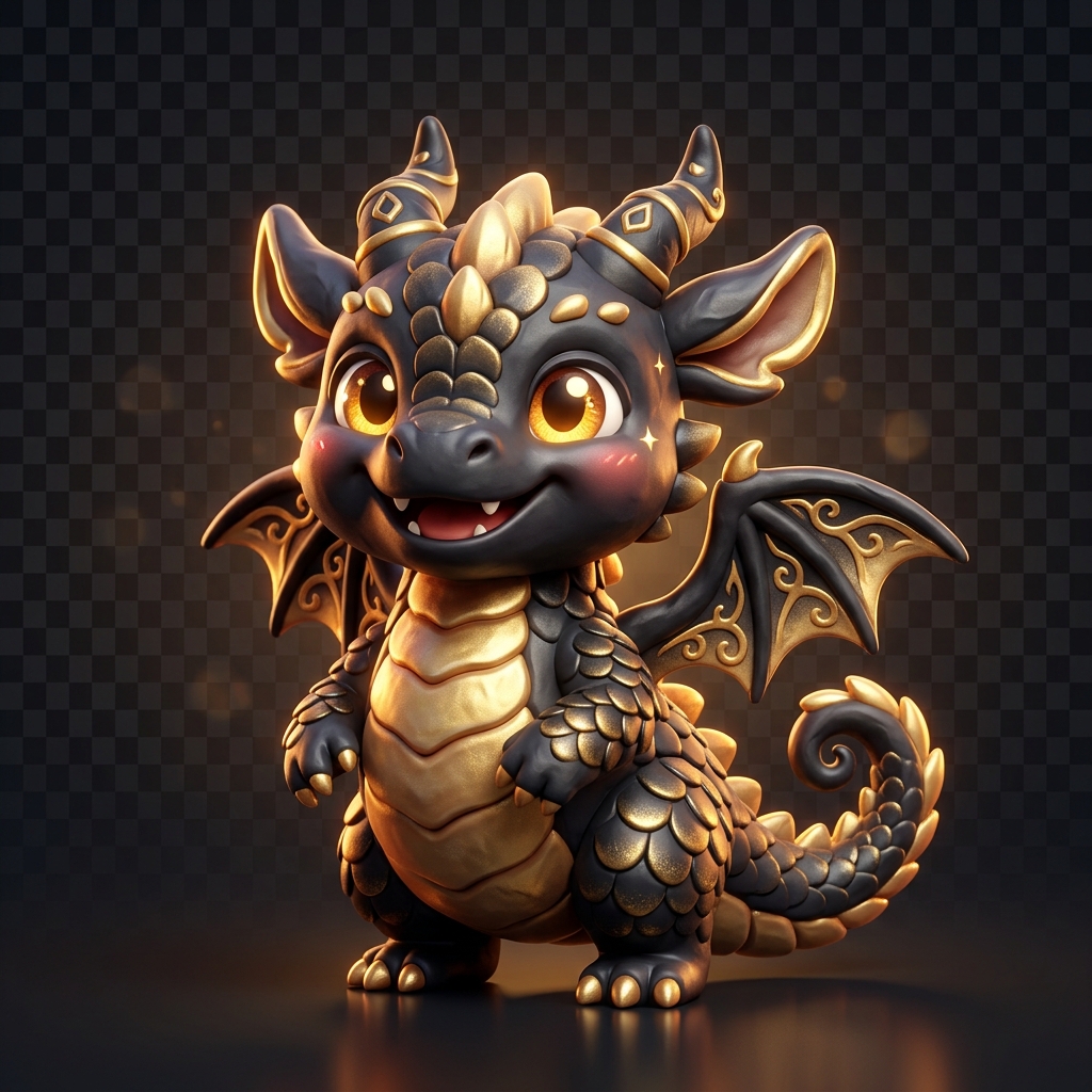 Cute Dragon Mascot