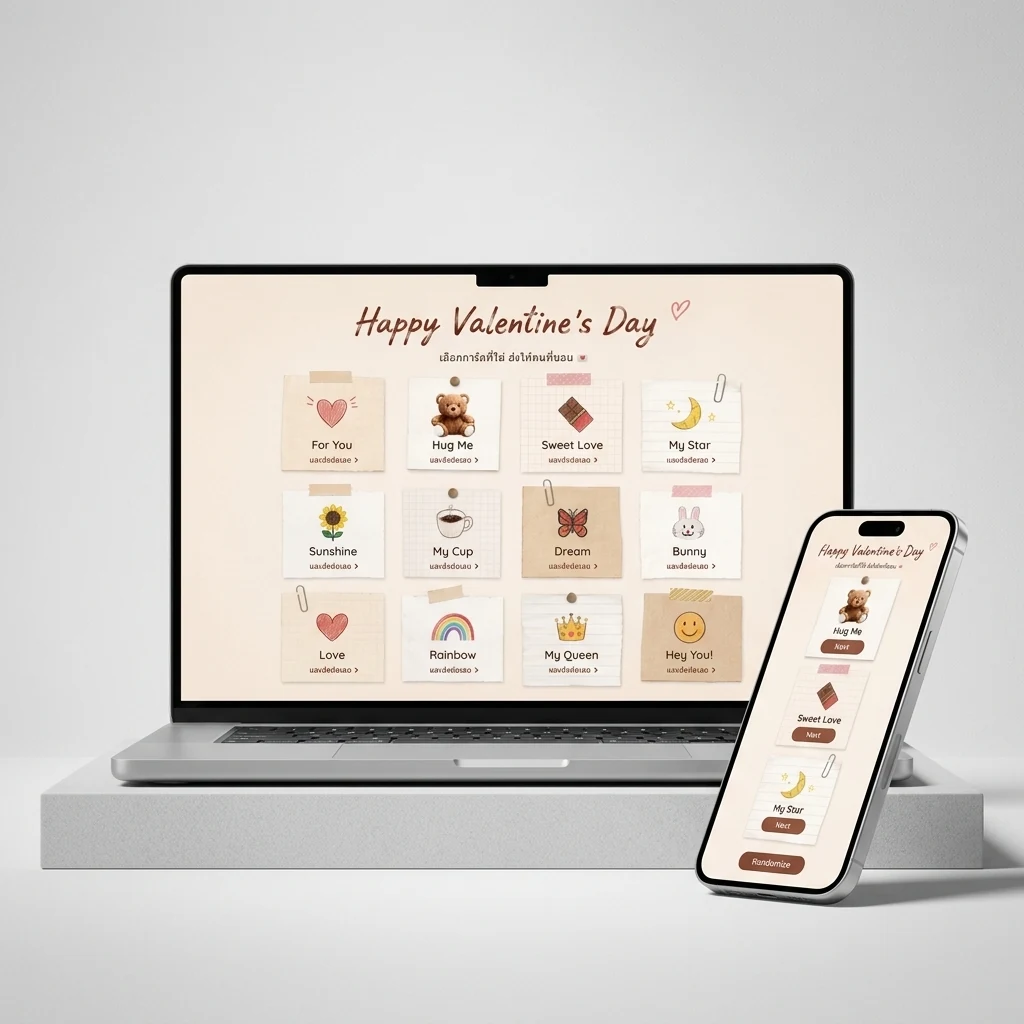 Valentine's Day Card Randomizer